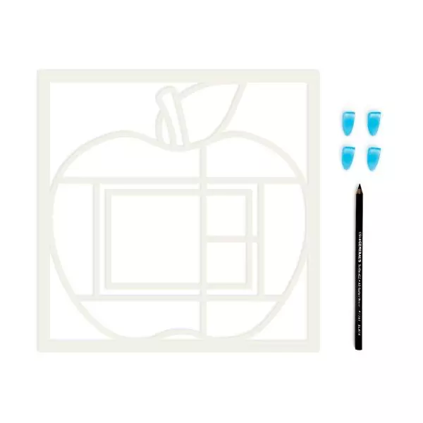 Creative Memories template Apple Recipe tracing pattern only Creative Memories template Apple Recipe tracing pattern only