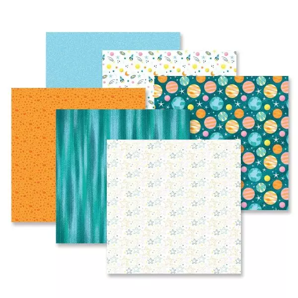 Bright 12x12 Scrapbook Paper by cre8tiv