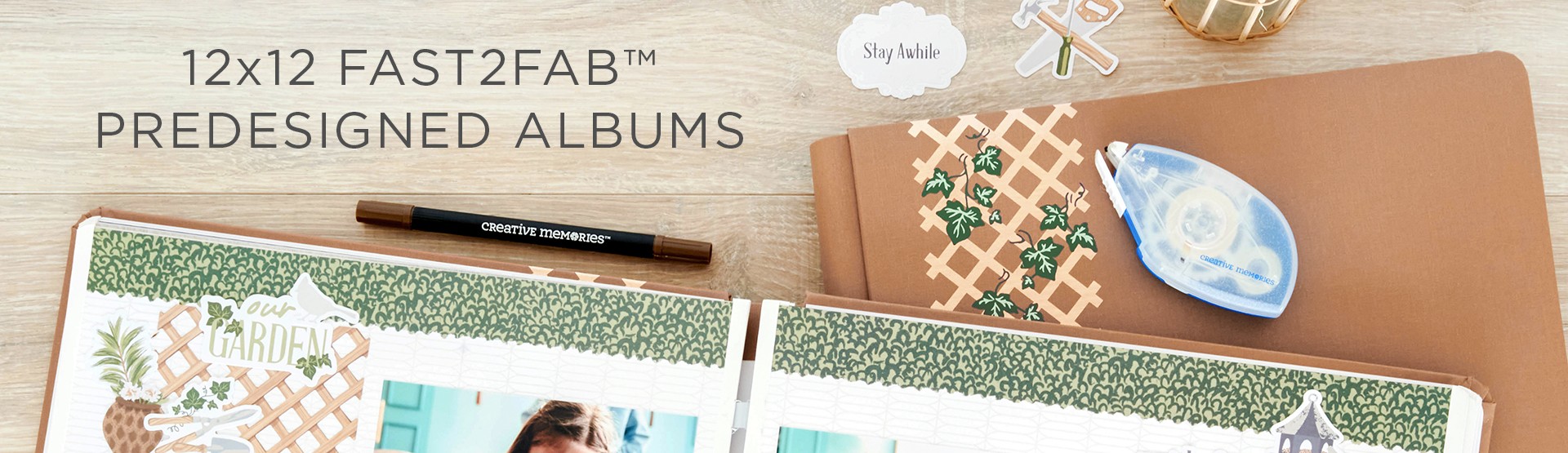 12x12 Fast2Fab Predesigned Albums