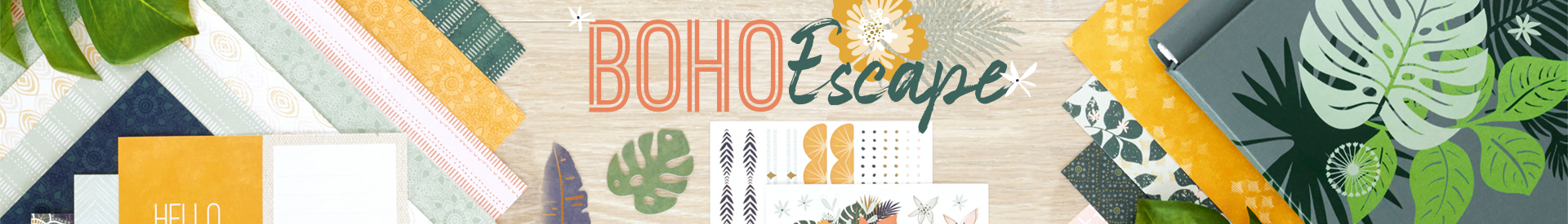 Boho Scrapbooking Supplies: Boho Escape Boho Scrapbooking Supplies: Boho Escape
