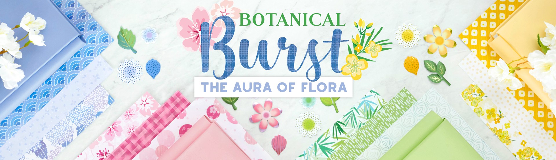 Mix and Match Scrapbooking Supplies: Botanical Burst