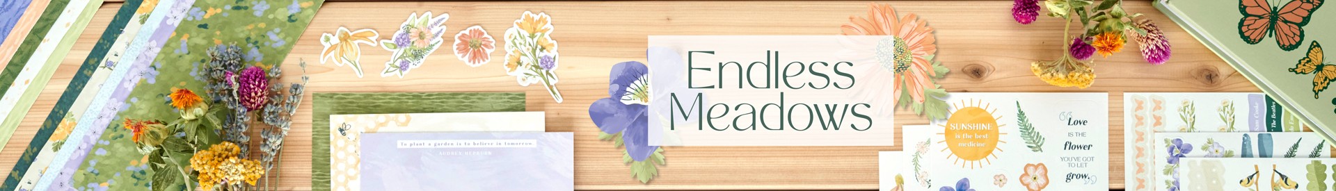 Spring Scrapbooking Supplies: Endless Meadows Spring Scrapbooking Supplies: Endless Meadows