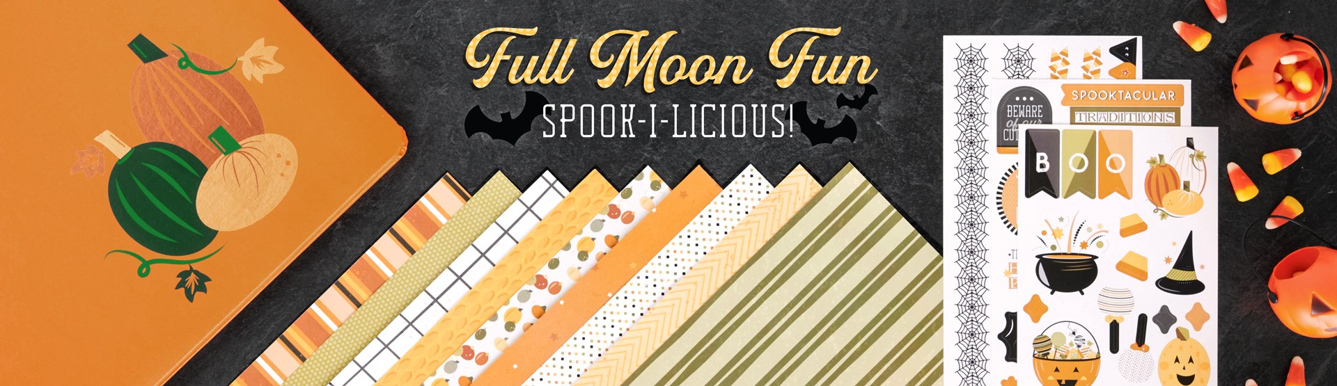 Halloween Scrapbooking Supplies: Full Moon Fun Halloween Scrapbooking Supplies: Full Moon Fun
