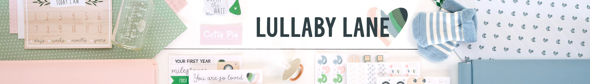 Baby Scrapbooking Supplies: Lullaby Lane Baby Scrapbooking Supplies: Lullaby Lane