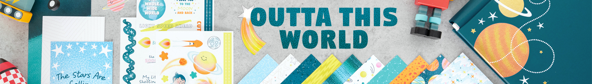 Outer Space Scrapbooking Supplies: Outta This World Outer Space Scrapbooking Supplies: Outta This World