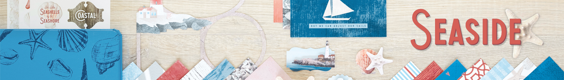 Coastal Scrapbooking Supplies: Seaside Coastal Scrapbooking Supplies: Seaside