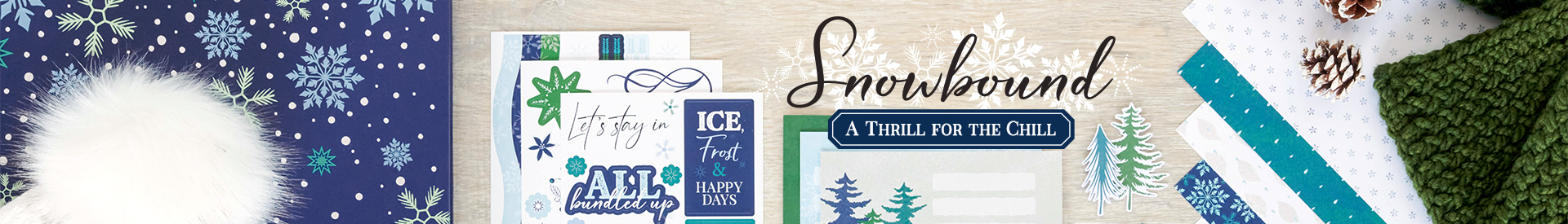 Winter Scrapbooking Supplies: Snowbound Winter Scrapbooking Supplies: Snowbound