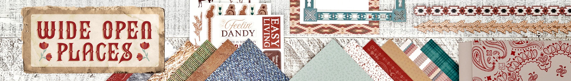 Country Scrapbooking Supplies: Wide Open Places Country Scrapbooking Supplies: Wide Open Places