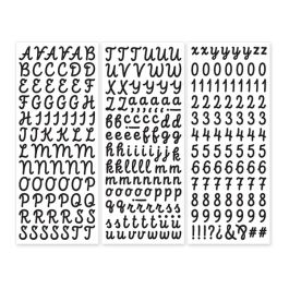 Creative Memories Large ABC/123 Stickers Letters Numbers Scrapbooking 