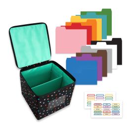 Classroom Stacking Bins - 12-Pack Rainbow
