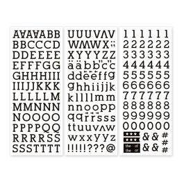 Creative Memories LARGE ABC/123 Stickers CLASSIC font EVERGEEN BROWN or GOLD