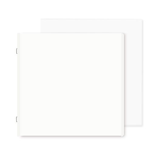 NEW Creative Memories 12x12 Old Style Page Protector and White Scrapbook  Refill