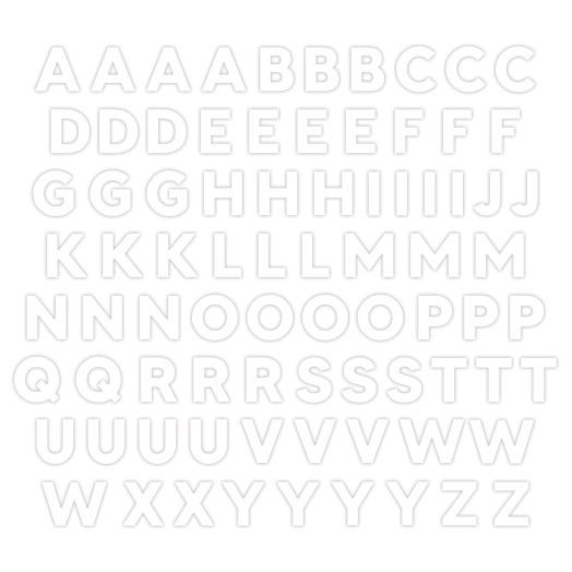 ABC/123 Embellishments - Creative Memories