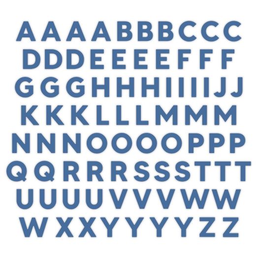 ABC/123 Embellishments - Creative Memories