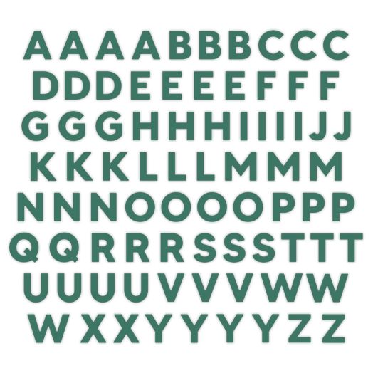 ABC/123 Embellishments - Creative Memories