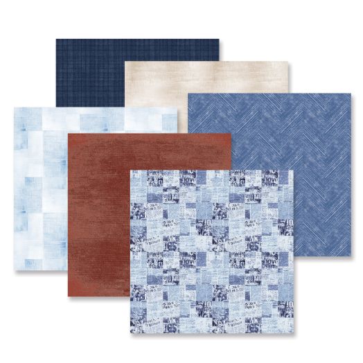 Denim Scrapbook Embellishments: Denim Revival - Creative