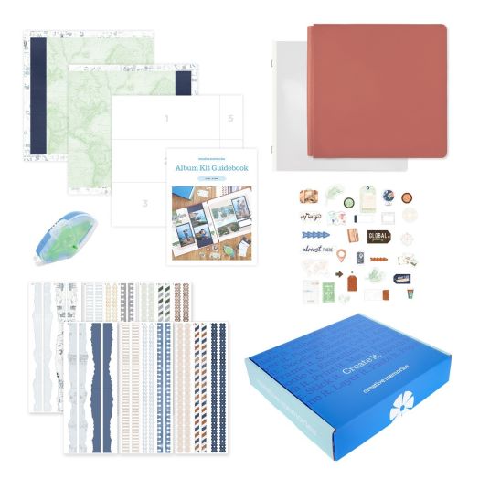 Global Getaway Album Kit - Dusted Sage - Creative Memories