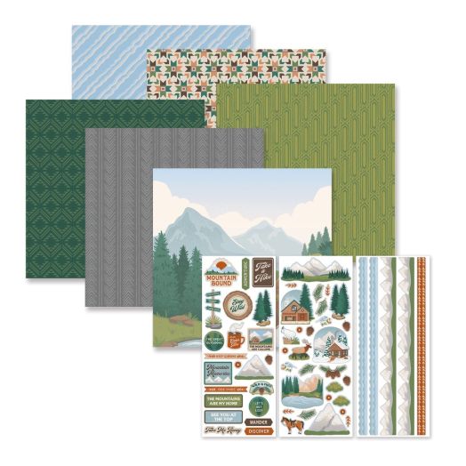 12x12 Pebble Gray By the Sea Album Cover - Creative Memories