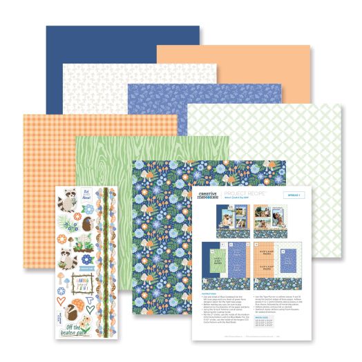 12x12 Garden Green Shimmer NSD 2025 Album Cover - Creative