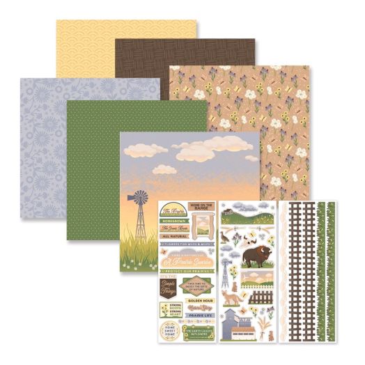 Heritage Paper For Scrapbooking: Our Moments Paper Pack