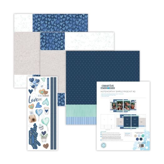 売れ筋がひクリスマスプレゼント！ Kits Page Simple - Memories Creative アルバム・スクラップ