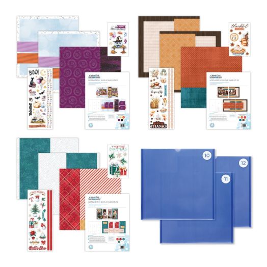 Creative Memories 12インチペーパー色々セット Quick Shop All Simple Page Kits - Creative Memories