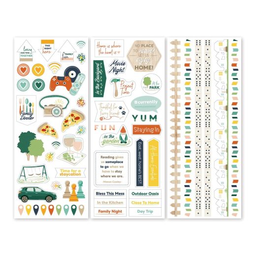 Creative Memories Days of Fall Title Stickers (3/pk)