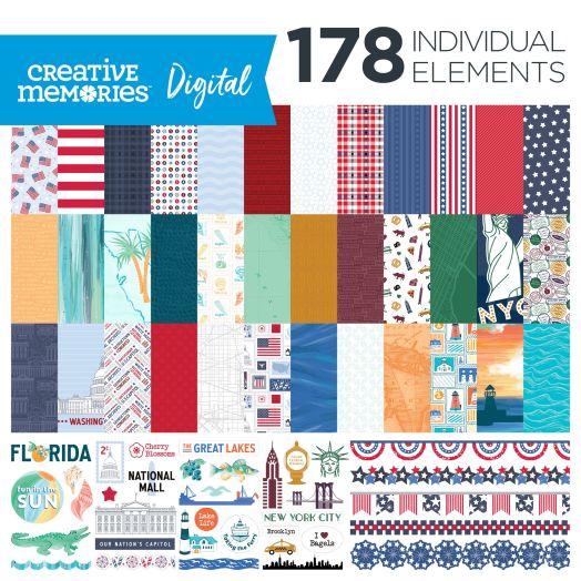 Creative Memories 12x12 Designer Bookcloth Album Covers