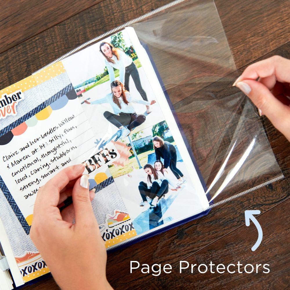 Page Protectors 8x8 (12/pk) - Creative Memories