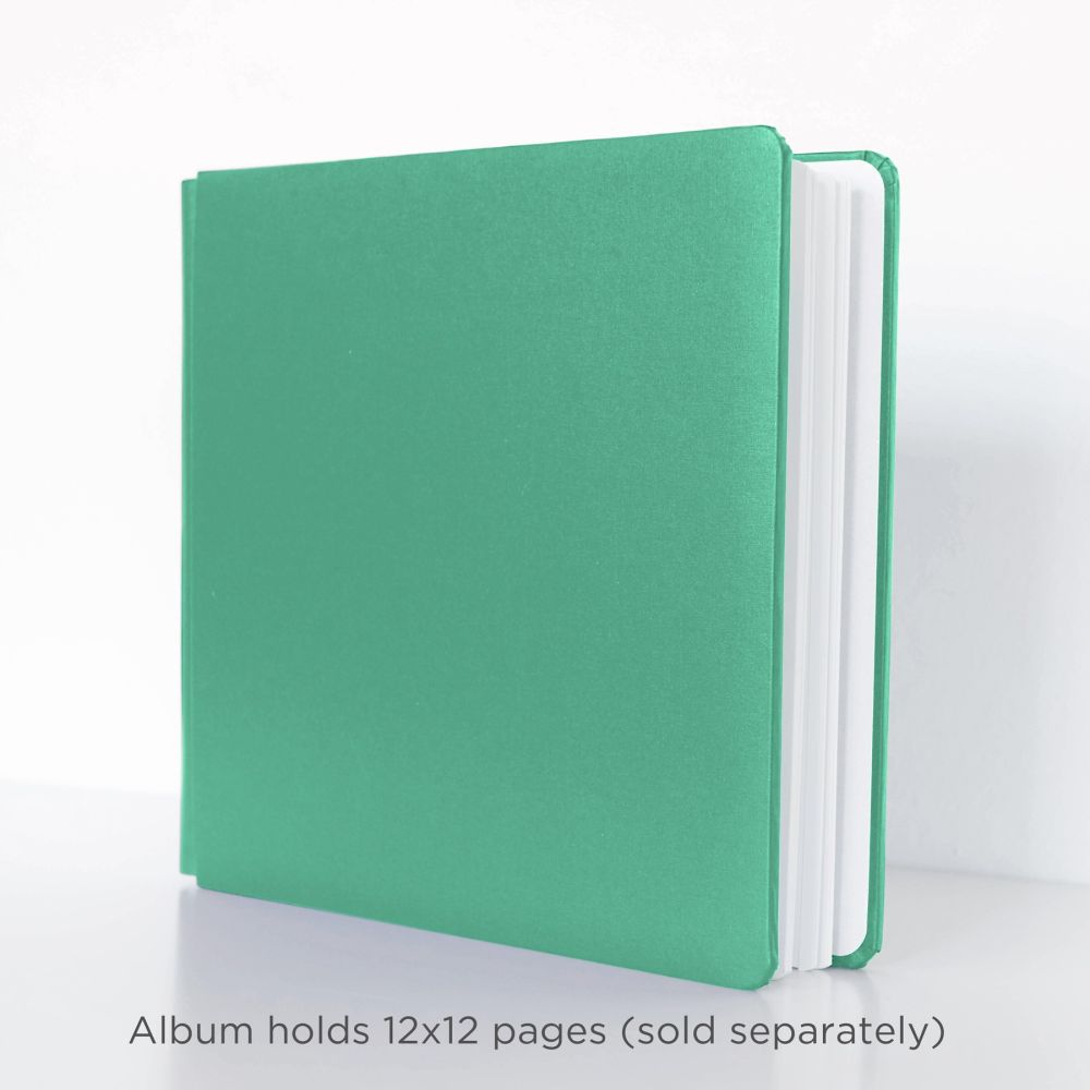 ワンピなど最旬ア！ Album Green Jade 12x12 Cover Memories Creative - アルバム・スクラップ