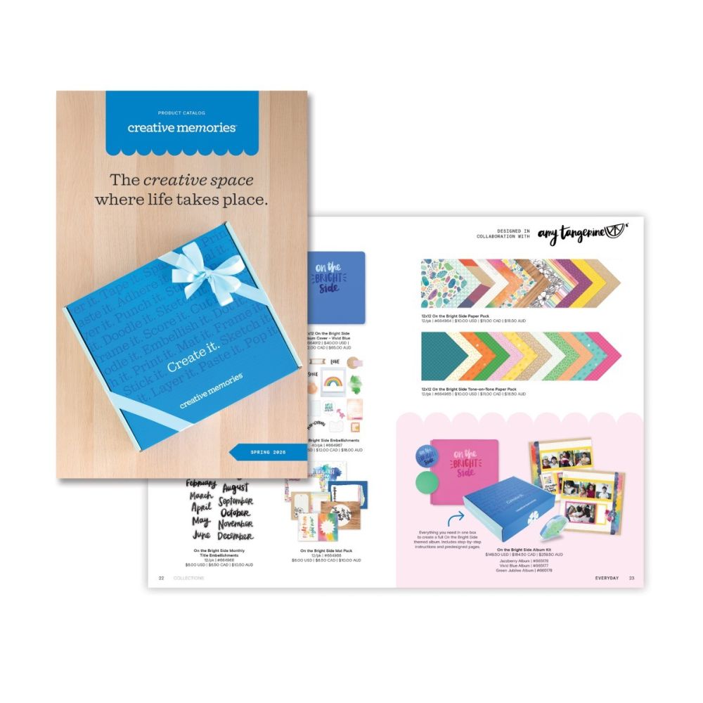 2026 Catalog - Spring (1/pk) - Creative Memories