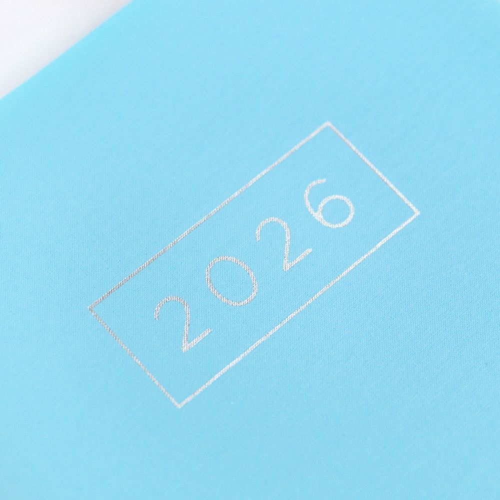 6.75x10 Robin Egg Blue 2026 Album Cover - Creative Memories