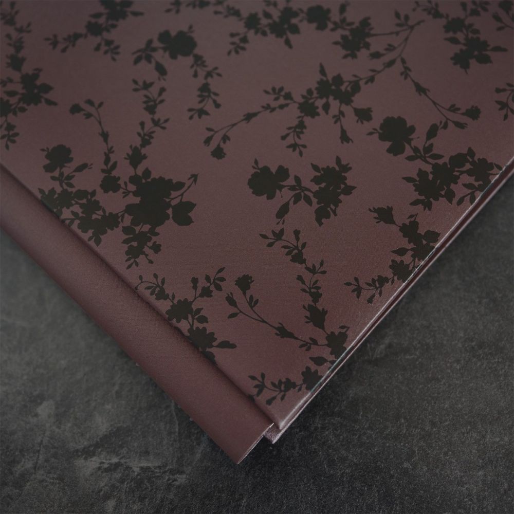 creative memories アルバムカバー 12x12 Chocolate Vintage Florals Album Cover - Creative Memories