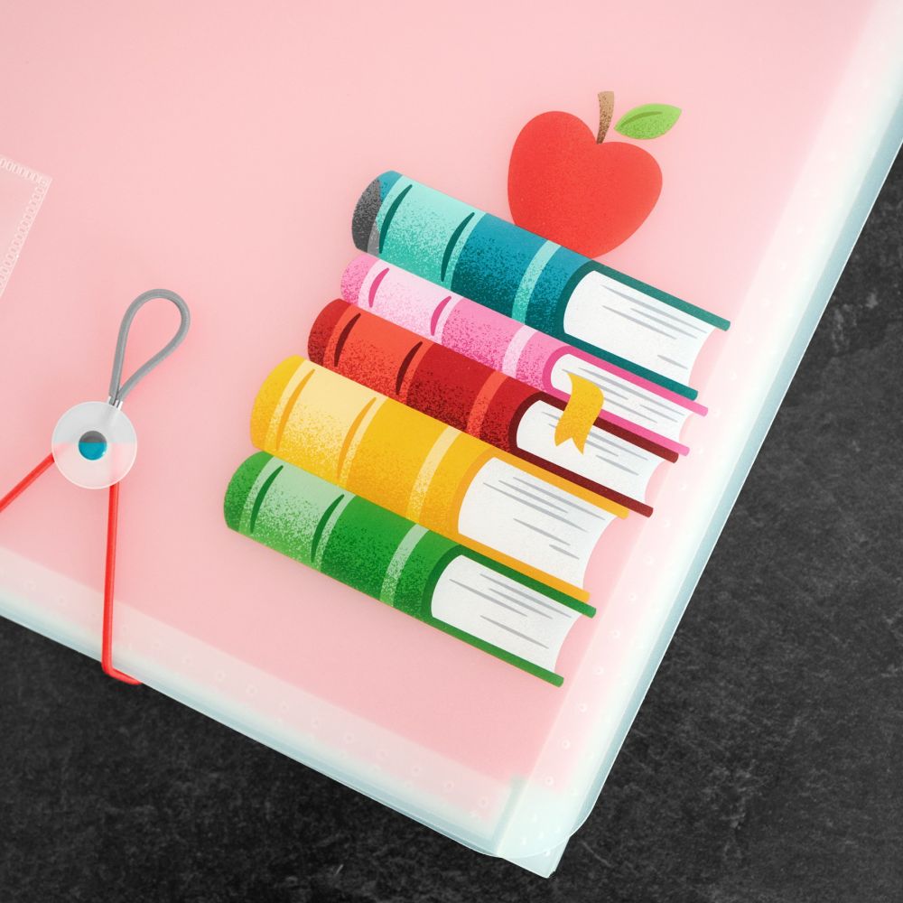 Paper Storage: 12x12 School Dayz Paper File Mate - Creative