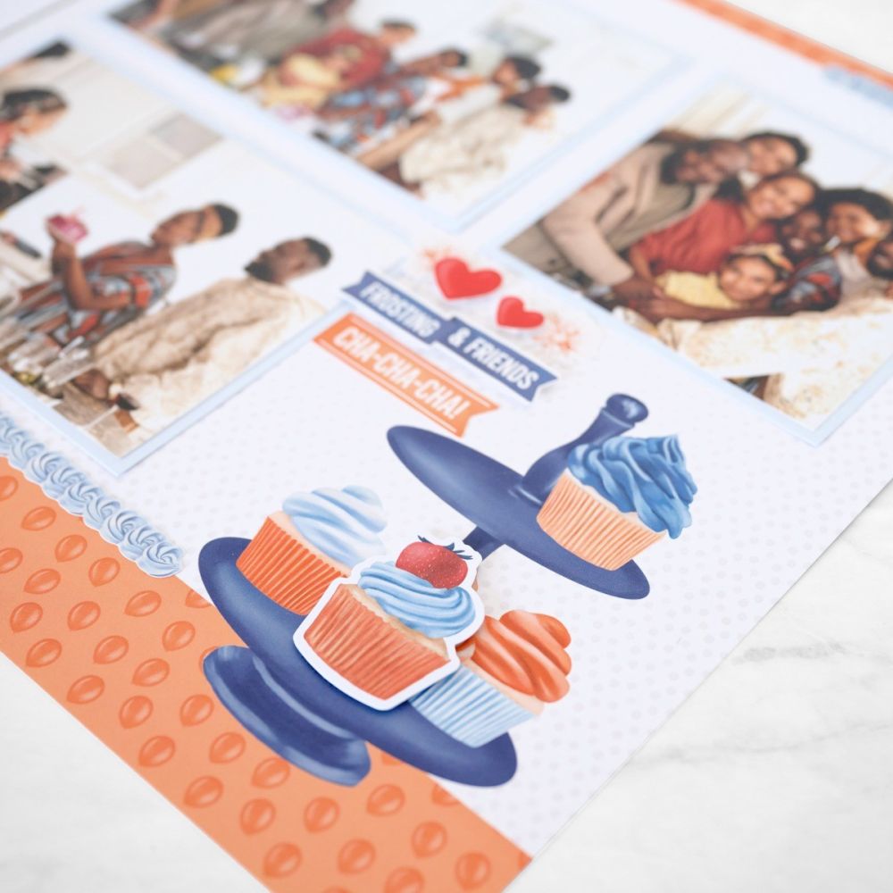 Predesigned Birthday Scrapbook Papers: Birthday Jubilee