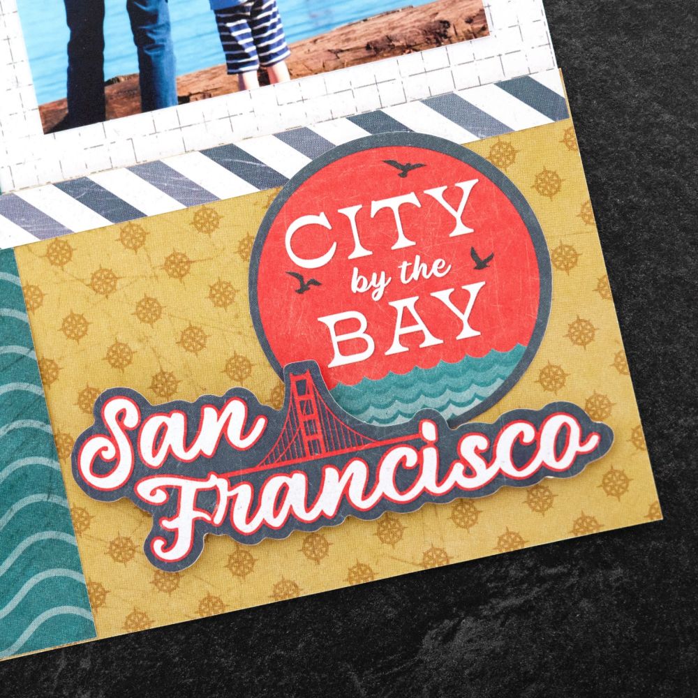 San Francisco Scrapbook Embellishments: San Francisco Scenes
