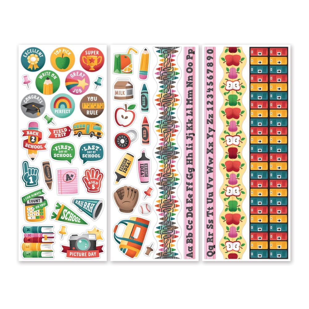 8x8 School Days Album Bundle Plus Mats - Creative Memories