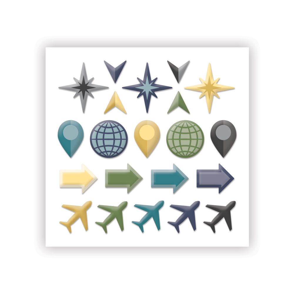 Travel Scrapbook Kit: Passport to Adventure Fast2Fab Bundle