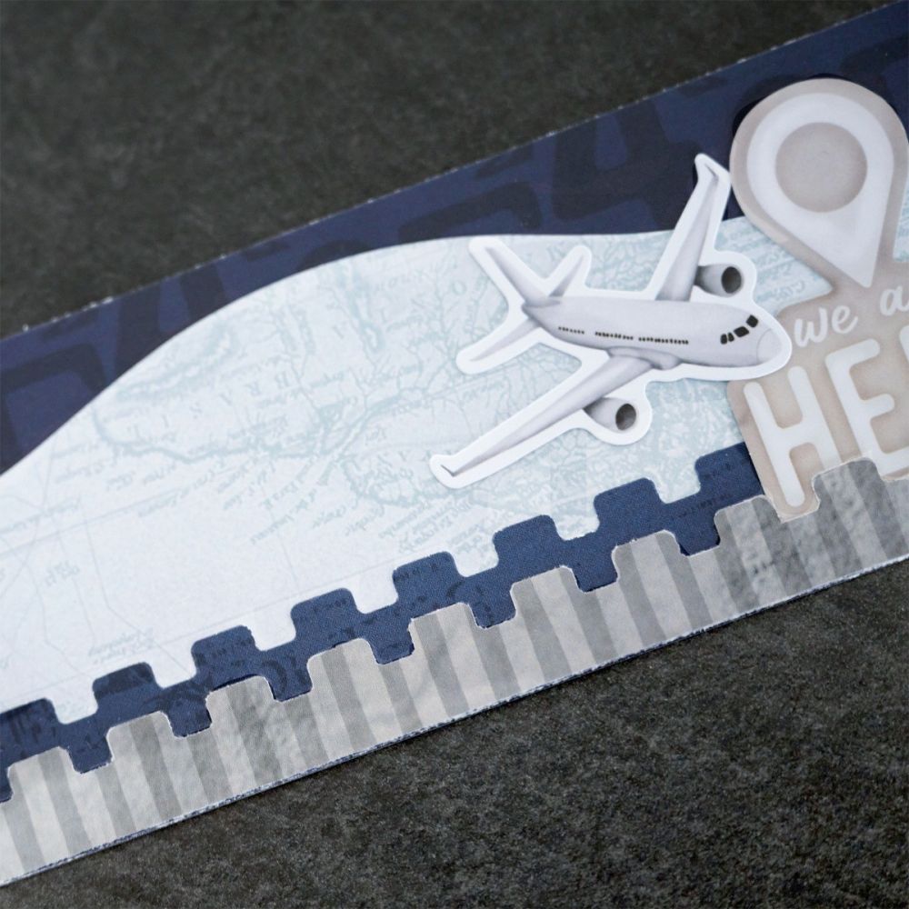 Vintage Post Border Maker Cartridge - Creative Memories