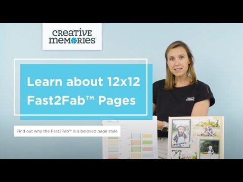 Quick Shop Fast2Fab™ Albums - Creative Memories