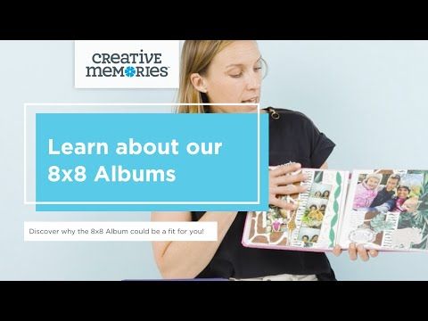 クリエイティブメモリーズ　８インチアルバム Quick Shop 8x8 Paper Albums - Creative Memories