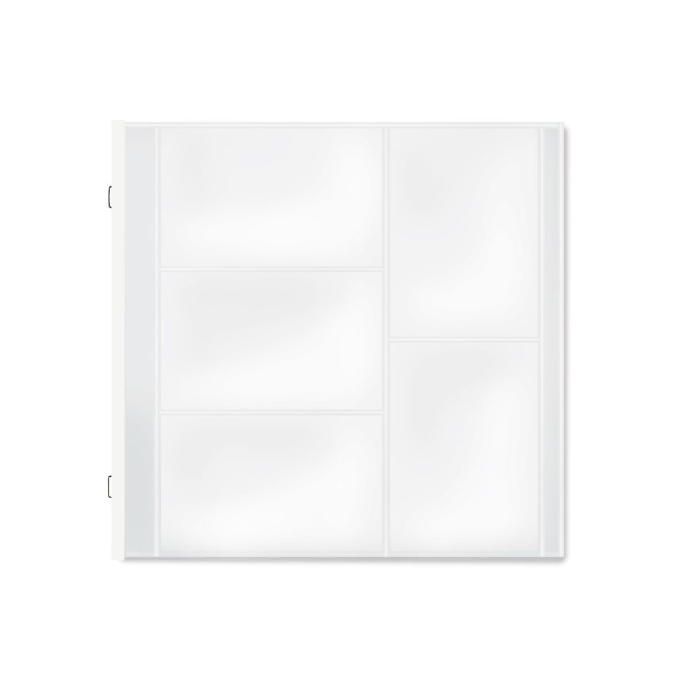 12x12 Clear Multi-Pocket Scrapbooking Pages (12/pk
