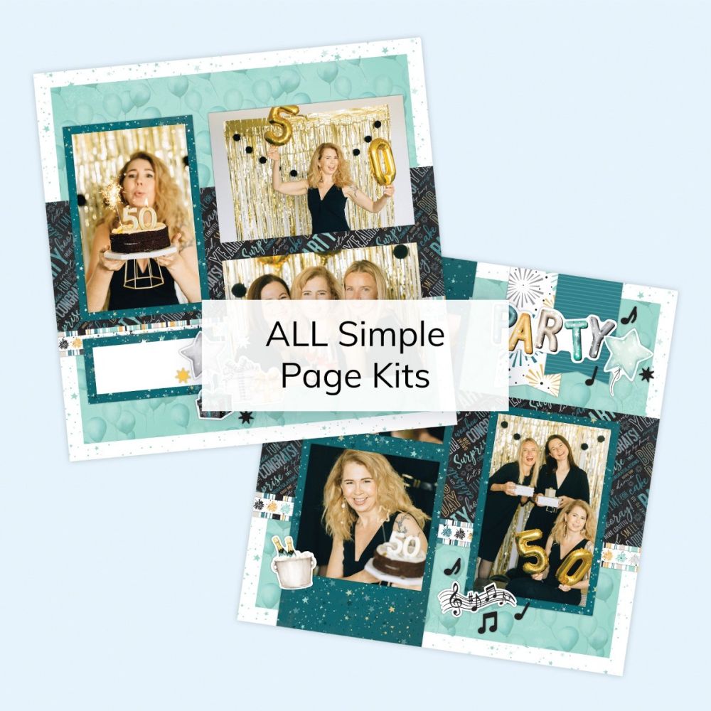 Creative Memories アルバムとスクラップページセット Quick Shop All Simple Page Kits - Creative Memories