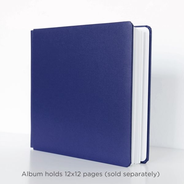 12x12 Cobalt Blue Scrapbooking Album Cover - Creative Memories