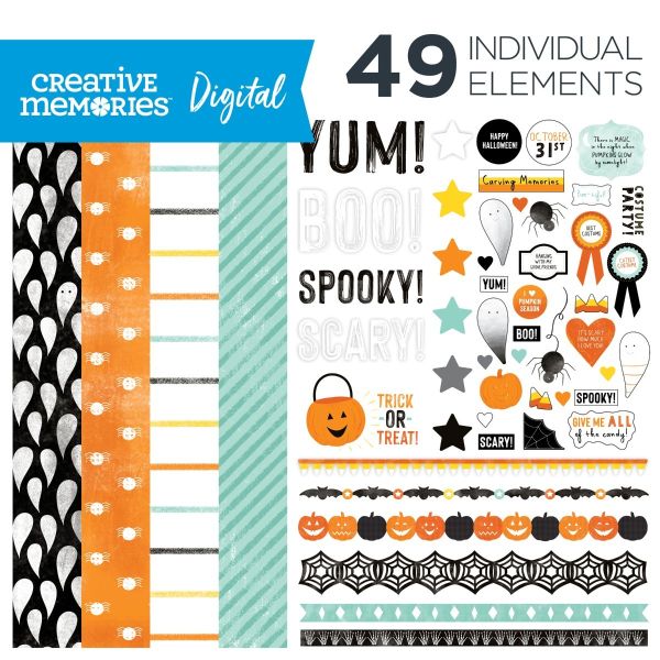 Download Halloween Digital Scrapbooking Kit Creative Memories