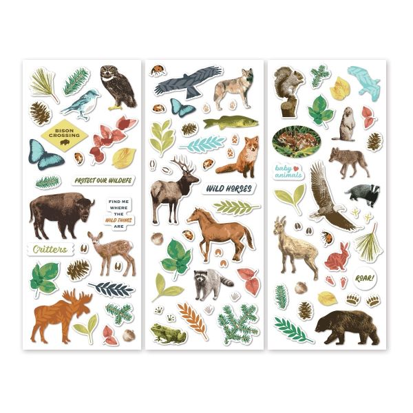 Animal Stickers For Scrapbooking: Wildlife Stickers - Creative Memories