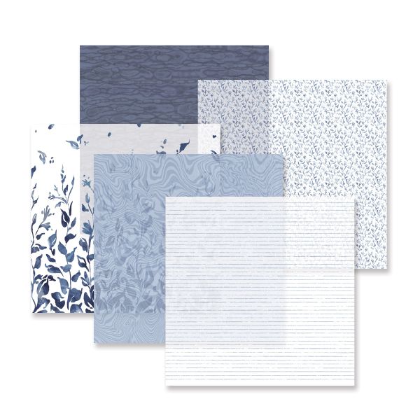 Vellum Paper: Cue the Blue Vellum Paper Pack - Creative Memories