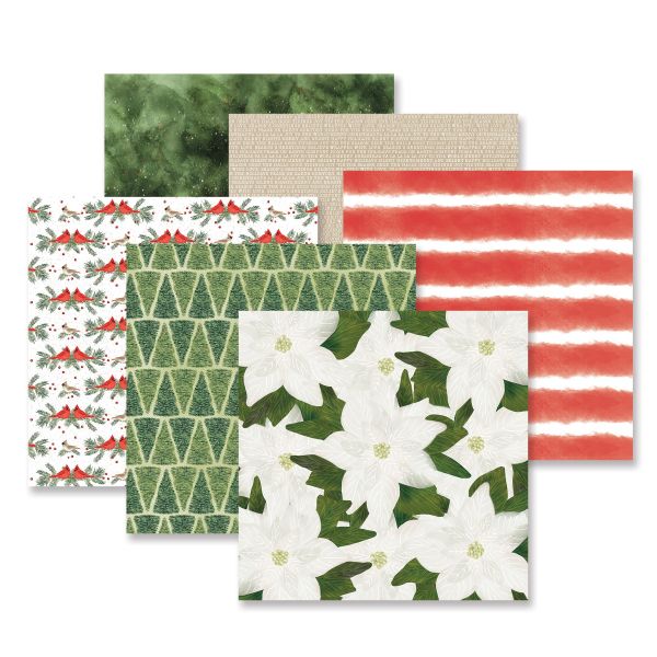 Christmas Scrapbook Paper: Seasonal Sightings Paper Pack - Creative Memories