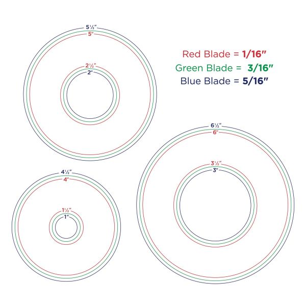 Circle Punch Size Guide for PAPER CRAFTERS 