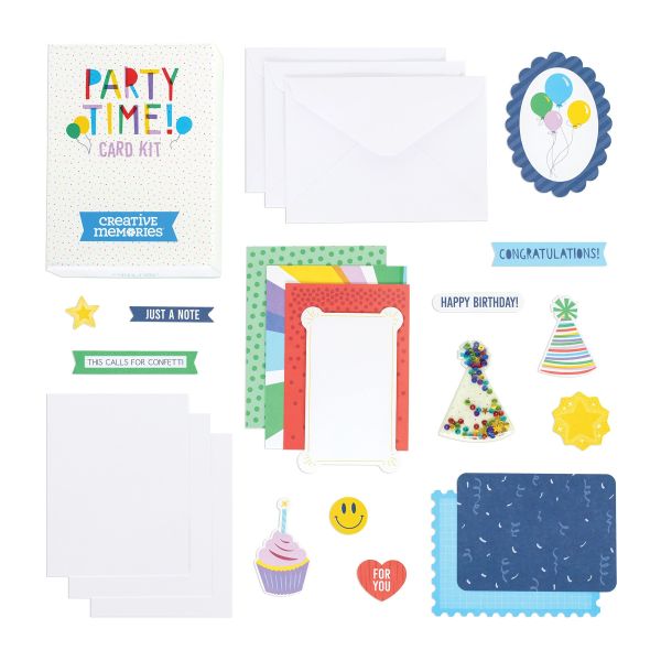4x6 DIY Cards: Party Time Card Kit - Creative Memories